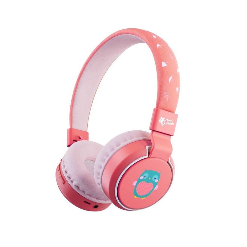 Open Box - Planet Buddies -  Bluetooth Wireless Headp Pink